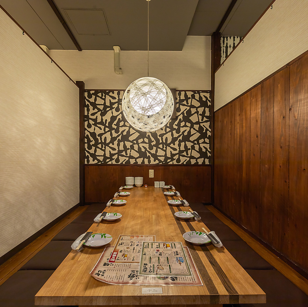 10名様以上でご利用いただける個室も◎掘りごたつでご宴会♪西川緑道公園駅近くでご宴会なら当店へ！