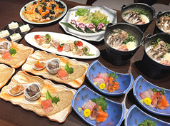 万葉 秋田 ホテルメトロポリタン秋田店のコース写真