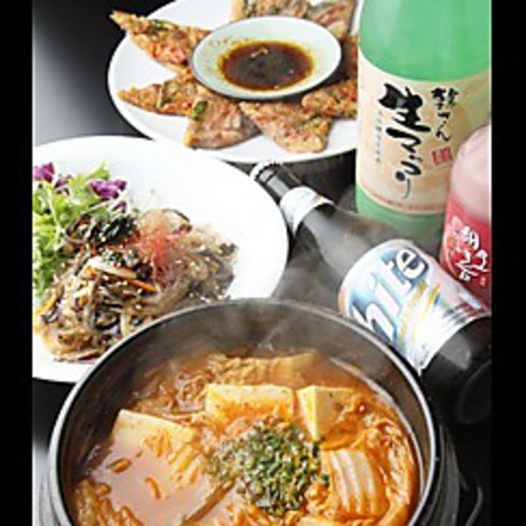 チヂミ・チゲ鍋など、ヘルシーで美味しい本格韓国料理が満載♪目指せ、韓国美人!!