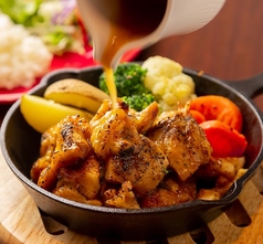 鶏もも肉の香草焼き