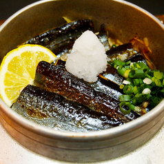 炙り塩秋刀魚釜飯※単品(お吸い物・漬物付)