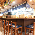 お仕事帰りにお気軽にカウンターで1杯いかがですか？