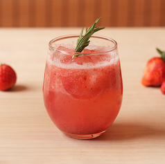 あらごし苺サワー