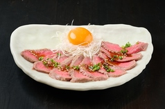 牛タンユッケ風