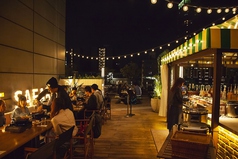 VIPソファのテラス席