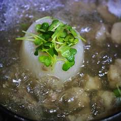 熟成肉で作った牛すじ煮込み ~お野菜と一緒に~