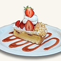 料理メニュー写真&nbsp;あまおうタルト
