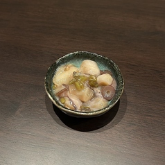 自家製たこわさ