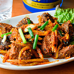 ≪本場の味≫スパイシーな窯焼き羊肉！「マトンチョイラ」の写真