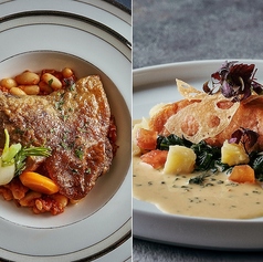 ホテルオークラ東京ベイ レストラン フォンタナのコース写真