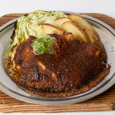 角切り鶏もものスパイシー焼き