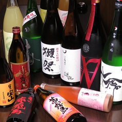 絶品料理に合う日本酒も数多くご用意