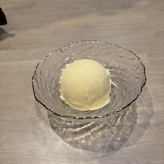 バニラアイス