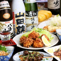 5000円台の飲み放題付きコースやランチメニューを提供！