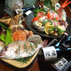 【全国から厳選仕入！ 】銘酒と焼酎が豊富に揃う