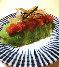 梅の香味アボカド