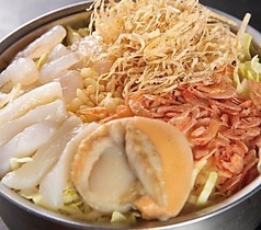 海鮮もんじゃ/3種のチーズもんじゃ 