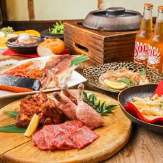 KEMONO UMAMI ROBATA ROOF TOP ケモノロバタのコース写真