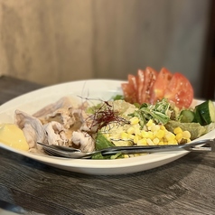 豚のピリ辛冷しゃぶサラダ
