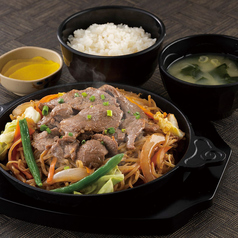 特上ラムジンギスカン定食/Prime Lamb BBQ set meal
