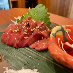 ＜単品造り＞鶏肝刺し