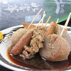 黒おでん盛合せ 6本