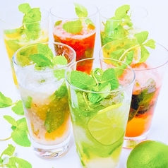 ストロベリーモヒート/マンゴーモヒート//パイナップルモヒート/ユズモヒート