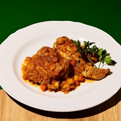 国産骨付き鶏もも肉のカッチャトーラ