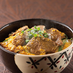 ジンギスカン卵とじ丼/lamb BBQ with egg bowl