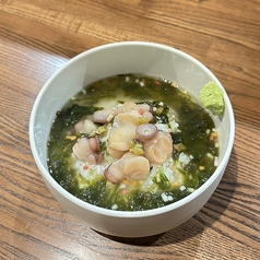 自家製たこわさ茶漬け