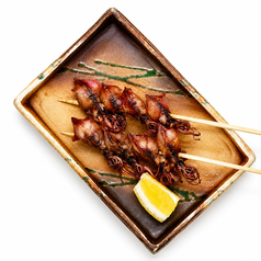 ホタルイカの串焼き　2P
