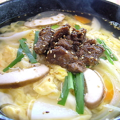 すじ玉うどん ハーフサイズ