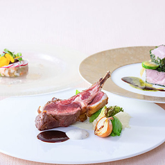 フランス料理ミル・エルブのコース写真