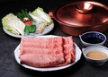 料理メニュー写真&nbsp;仙台牛しゃぶしゃぶ