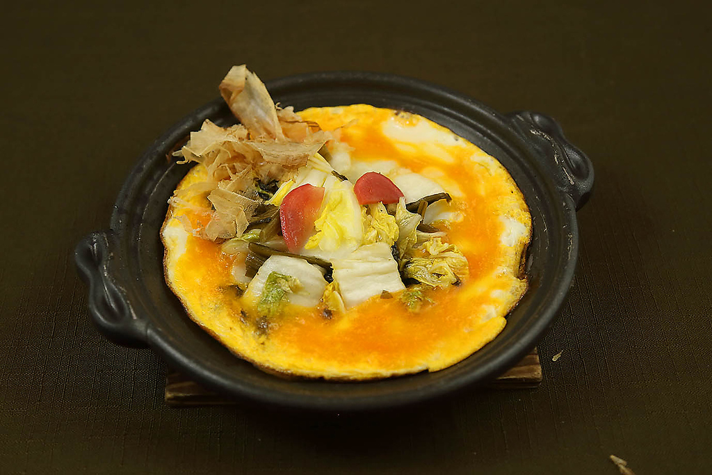 飛騨高山の郷土料理「漬物ステーキ」　炒めることで引き出される漬物の旨味