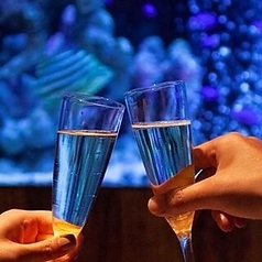 アクアリウムイタリアン 心斎橋 ライムのコース写真