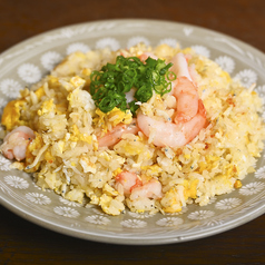しらすとエビチャーハン