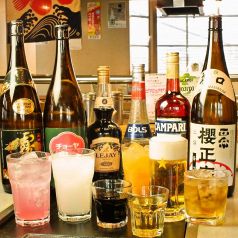 【ハッピーアワー】17～19時アルコール何杯でも半額！！