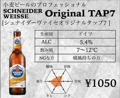 SCHNEIDER WEISSE Original TAP7 [シュナイダーヴァイセオリジナルタップ7]