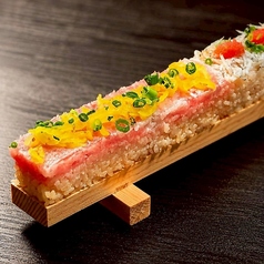 押し寿司(トロたく)