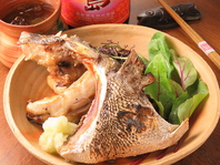 ●熟成魚のカマ☆スペアリブ(魚いろいろ)　820円