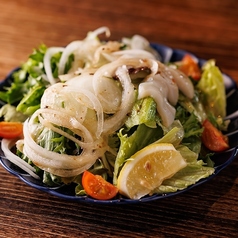 帆立とレモンの和風サラダ