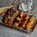料理メニュー写真&nbsp;焼き鳥盛り合わせ（塩・タレ）