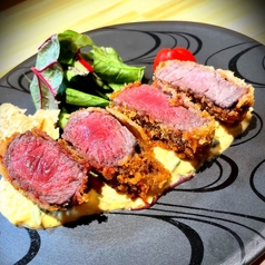 愛姫牛のレアカツ～自家製タルタルソース～