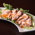 料理メニュー写真&nbsp;自家製ローストポークと野菜の和風ソース