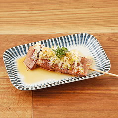 低温調理のネギレバ串(1本)