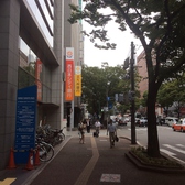 西日本シティ銀行を左です。