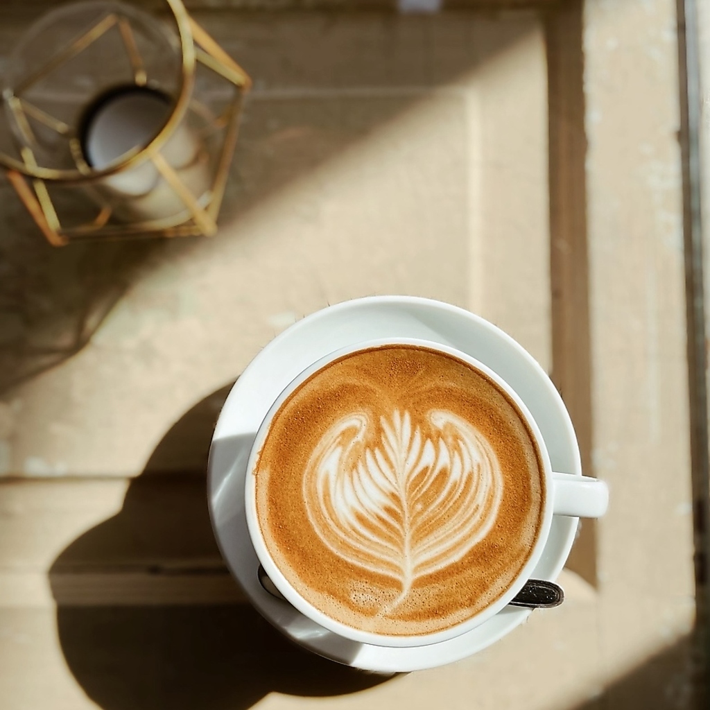 大人気のラテアート♪ドリンクメニューも豊富♪