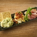 料理メニュー写真&nbsp;前菜3種盛り