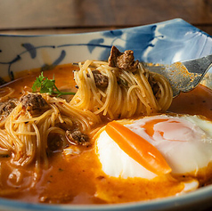 SOPA A LA MINUTA ビーフコンソメのスープパスタ